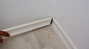 How to install baseboard trim