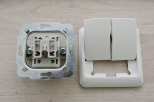 Dissembled light switch