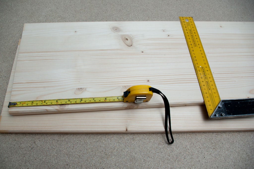 Wood bords measurement