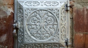 How to restore a rusted cast iron stove door
