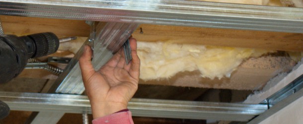 How to install metal studs