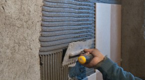 How to install wall tile in bathroom