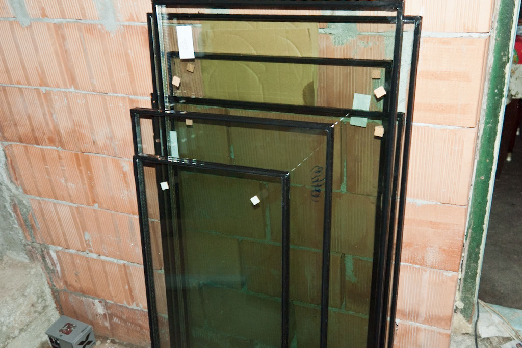 Glass for PVC window