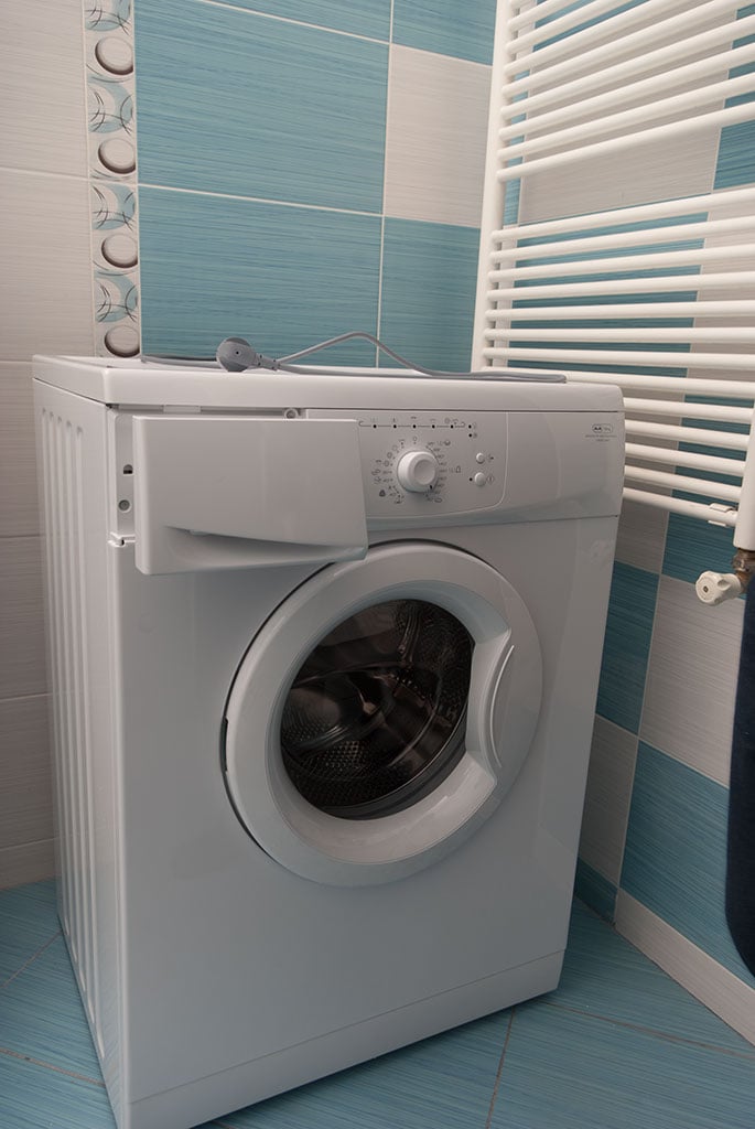 Washing machine installation