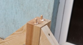 How to make a dowel joint