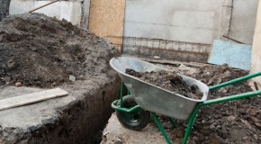 How to dig a foundation