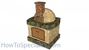 Brick pizza oven Brick pizza oven