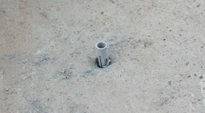 How to install concrete anchor