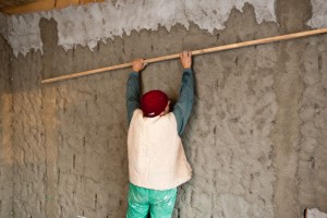 Leveling cement render Leveling cement render