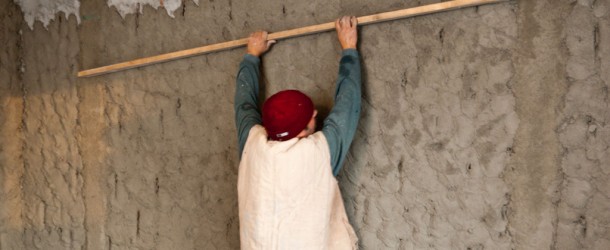 How to cement render a wall
