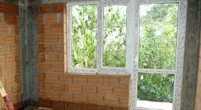 How to install vinyl windows new construction