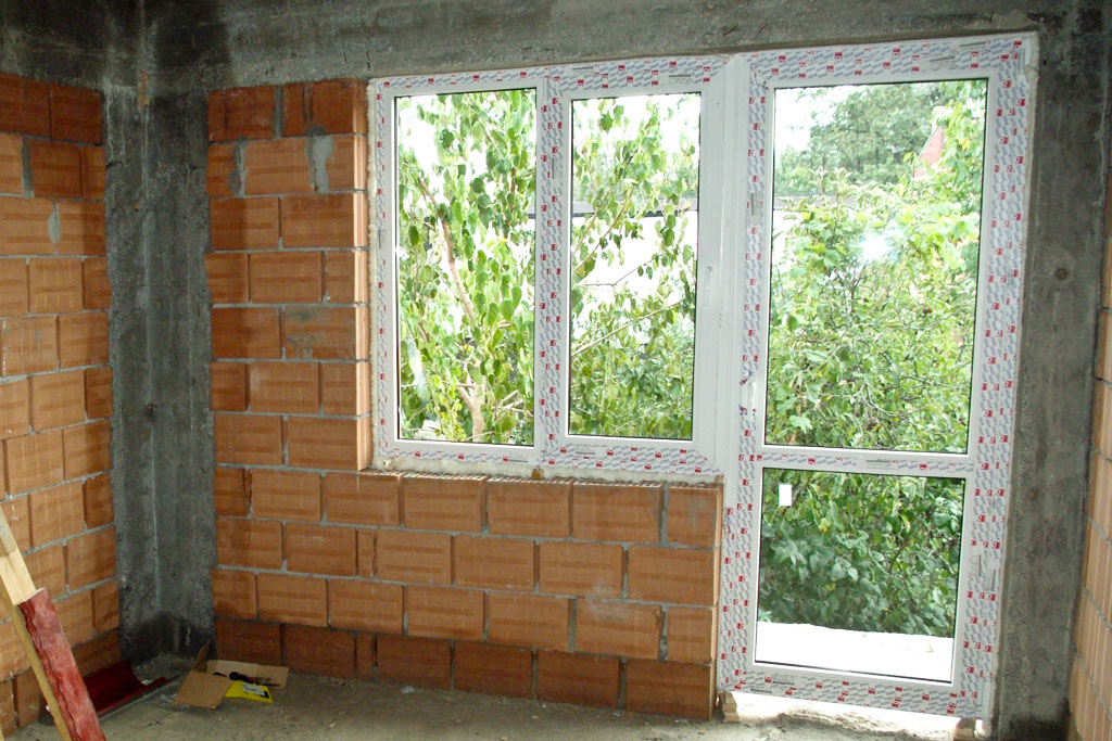How To Install Vinyl Windows New Concrete Block Construction 16