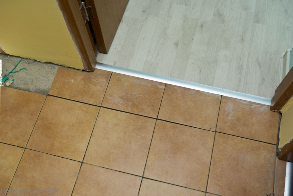 Transition From Tile To Laminate, How To Transition Between Laminate And Tile