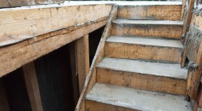 How to build concrete stairs
