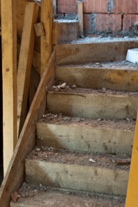 Concrete stairs formwork Concrete stairs formwork