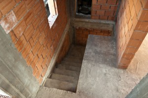 Building concrete stairs Building concrete stairs
