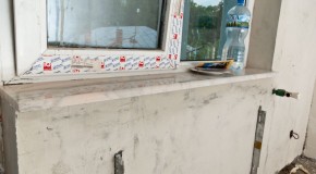 How to install marble window sill