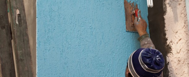 How to texture paint walls