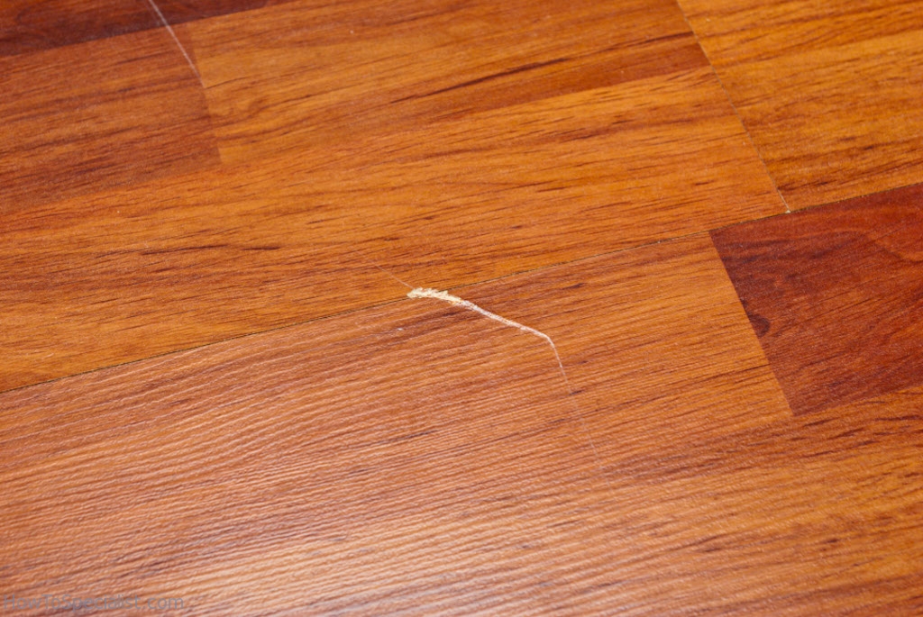 Fix Scratches On Laminate Flooring, How To Repair Scratches In Vinyl Laminate Flooring