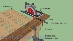 Cutting laminate flooring