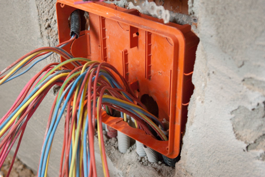 Electrical system for brick house