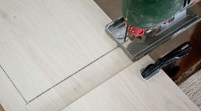 How to cut laminate flooring