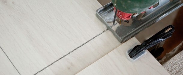 How to cut laminate flooring