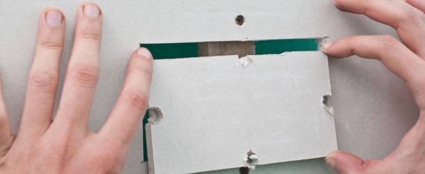 How to fix a small hole in drywall
