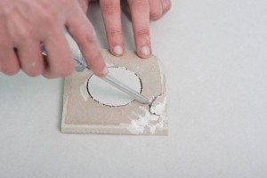Eyeballing sheetrock patch Eyeballing sheetrock patch