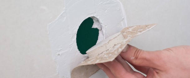 How to patch a hole in drywall