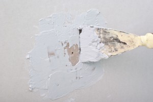 Covering the patch with mud