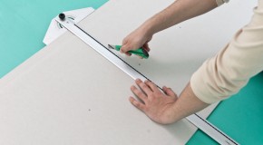 How to cut drywall