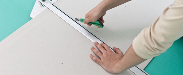 How to cut drywall