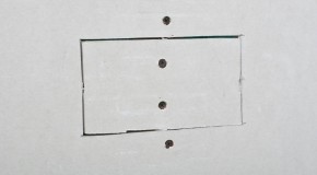 How to repair hole in drywall