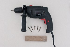 Tools for fixing small hole in drywall