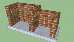 Building bbq pit Building bbq pit