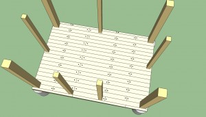 Gazebo flooring plans