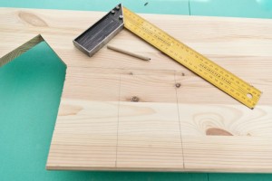 Drawing the sides of the bird houses
