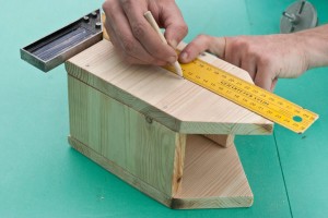 Measuring the location of the entrance