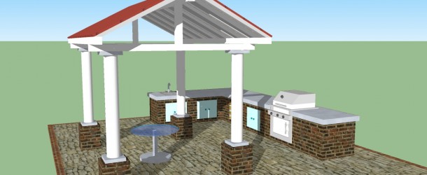 Outdoor kitchen designs