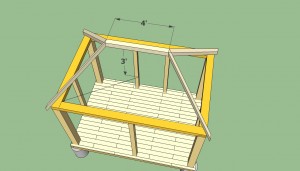 Rectangular gazebo roof plans