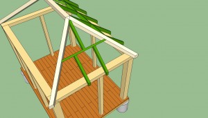 Rectangular gazebo roof plans