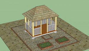 Rectangular gazebo plans free