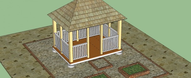 Rectangular gazebo plans