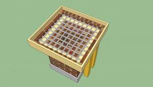 Brick barbeque countertop plans