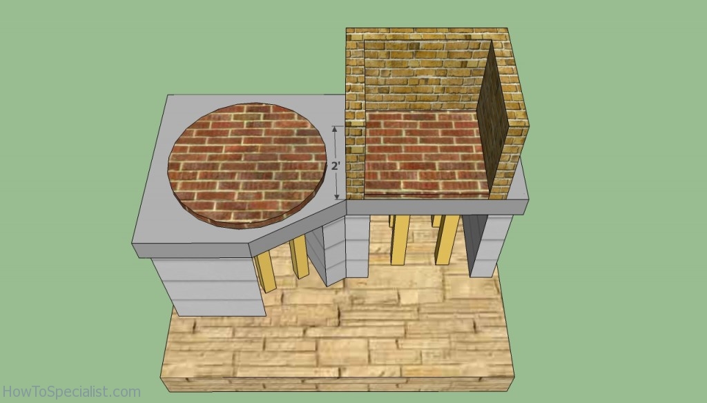 Brick oven and bbq plans