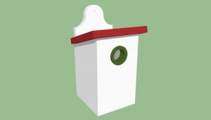 Simple birdhouse for kids plans
