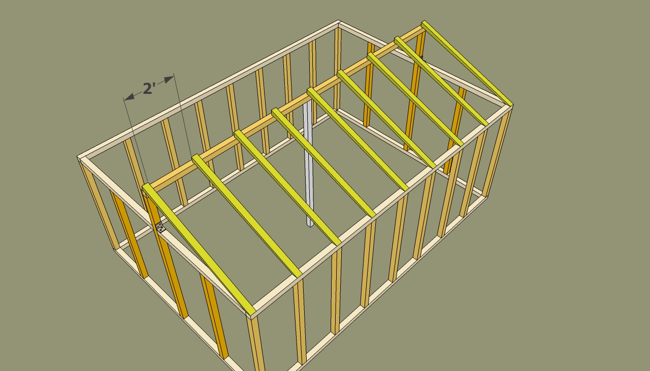 Small greenhouse roof plans