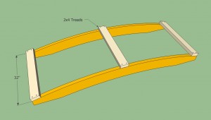 Building garden bridge Building garden bridge