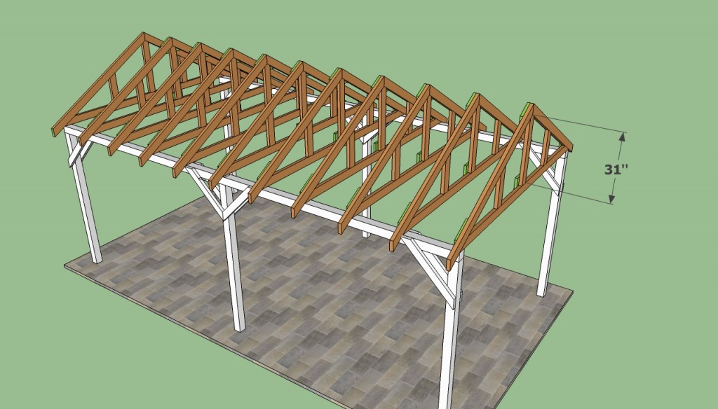 Carport roof plans